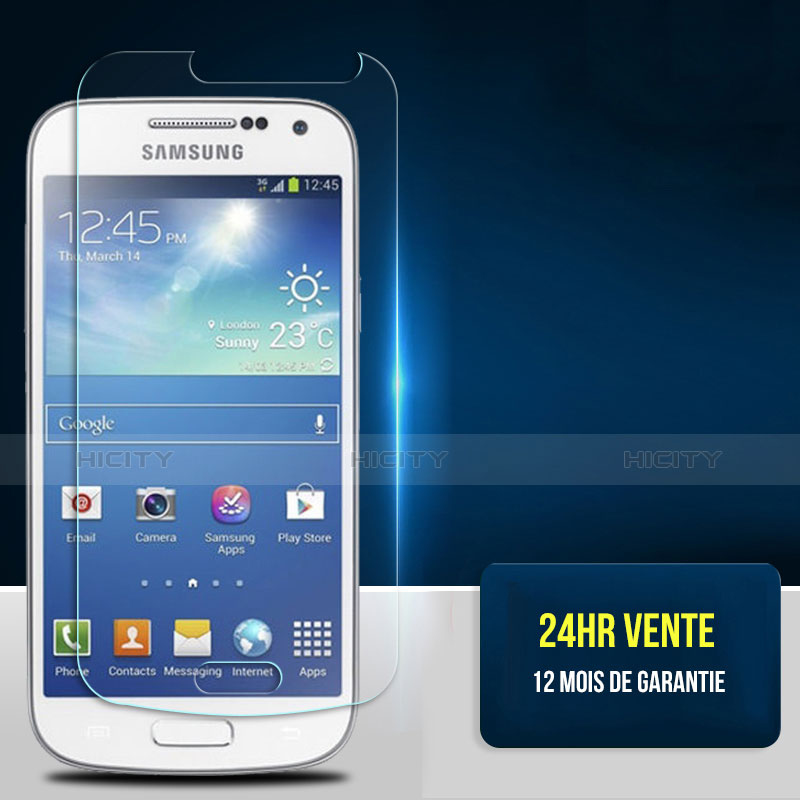 Pellicola in Vetro Temperato Protettiva Proteggi Schermo Film per Samsung Galaxy S4 Mini i9190 i9192 Chiaro