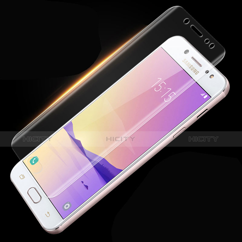 Pellicola in Vetro Temperato Protettiva Proteggi Schermo Film T01 per Samsung Galaxy C8 C710F Chiaro