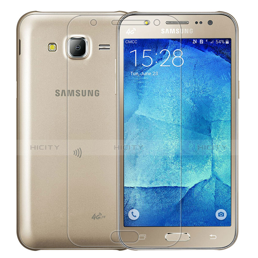 Pellicola in Vetro Temperato Protettiva Proteggi Schermo Film T01 per Samsung Galaxy J5 SM-J500F Chiaro