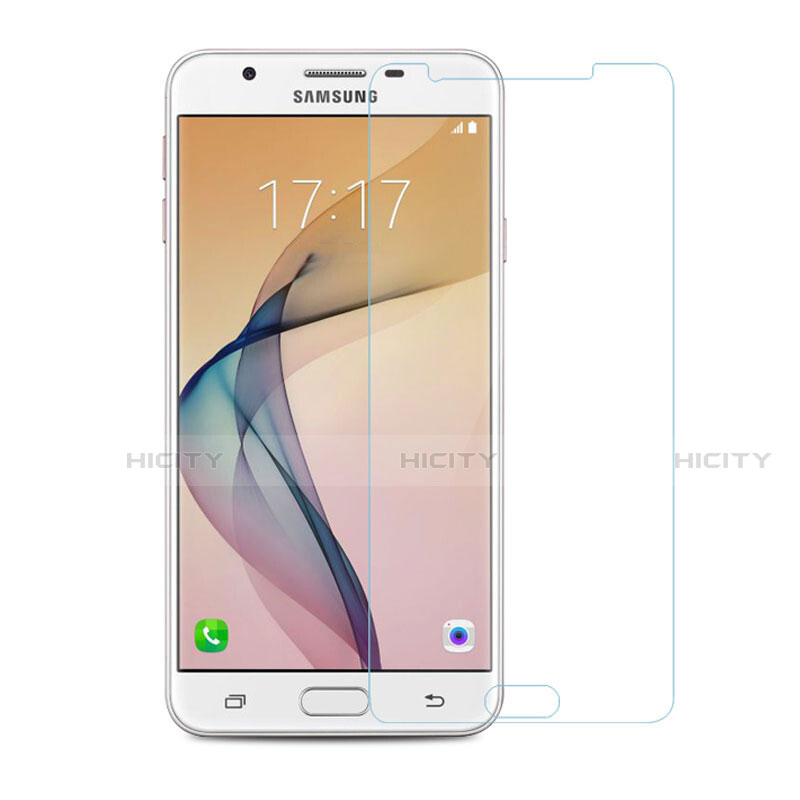 Pellicola in Vetro Temperato Protettiva Proteggi Schermo Film T01 per Samsung Galaxy J7 Prime Chiaro