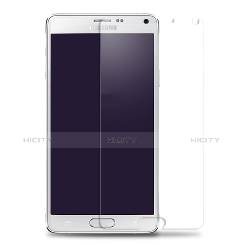 Pellicola in Vetro Temperato Protettiva Proteggi Schermo Film T01 per Samsung Galaxy Note 4 Duos N9100 Dual SIM Chiaro