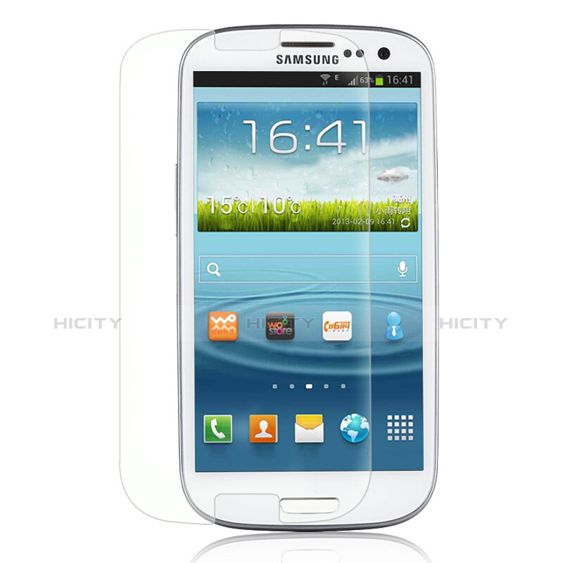 Pellicola in Vetro Temperato Protettiva Proteggi Schermo Film T01 per Samsung Galaxy S3 4G i9305 Chiaro
