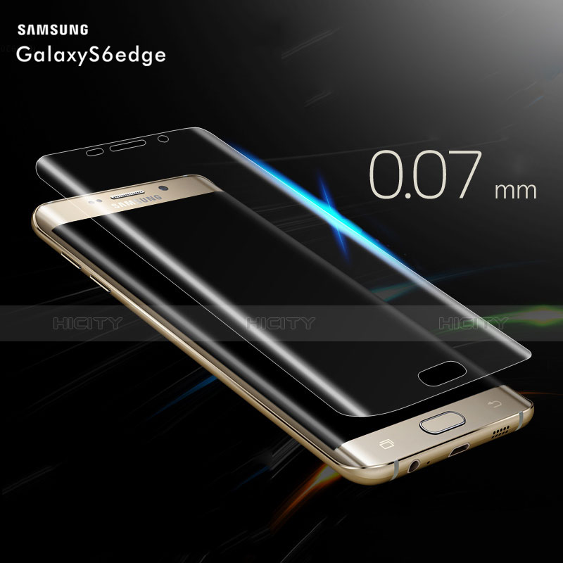 Pellicola in Vetro Temperato Protettiva Proteggi Schermo Film T01 per Samsung Galaxy S6 Edge+ Plus SM-G928F Chiaro