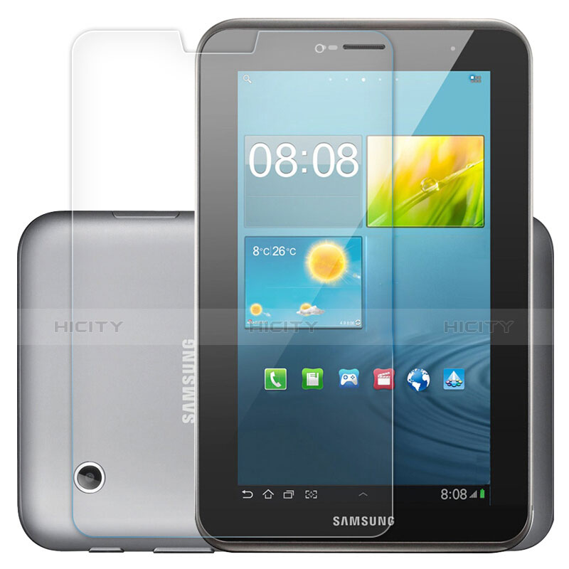 Pellicola in Vetro Temperato Protettiva Proteggi Schermo Film T01 per Samsung Galaxy Tab 2 7.0 P3100 P3110 Chiaro