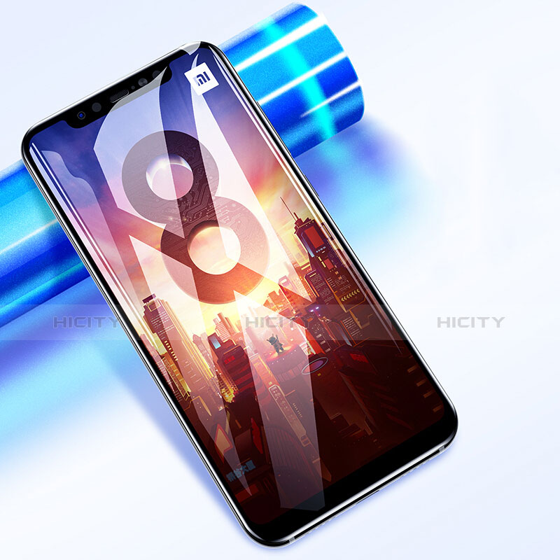 Pellicola in Vetro Temperato Protettiva Proteggi Schermo Film T01 per Xiaomi Mi 8 Chiaro