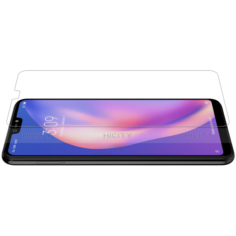 Pellicola in Vetro Temperato Protettiva Proteggi Schermo Film T01 per Xiaomi Mi 8 Lite Chiaro