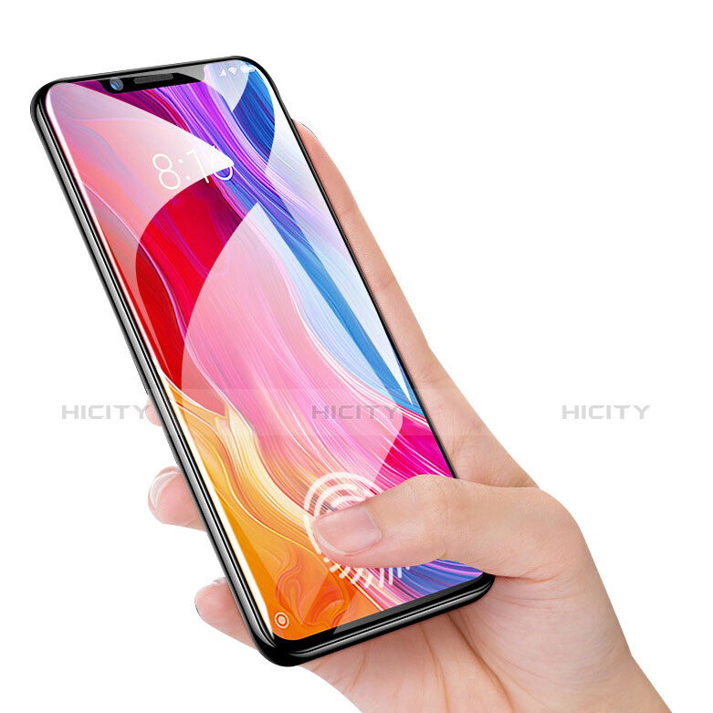 Pellicola in Vetro Temperato Protettiva Proteggi Schermo Film T01 per Xiaomi Mi 8 Screen Fingerprint Edition Chiaro