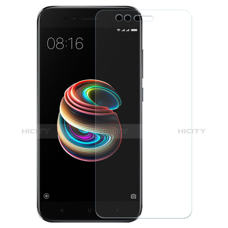 Pellicola in Vetro Temperato Protettiva Proteggi Schermo Film T01 per Xiaomi Mi A1 Chiaro