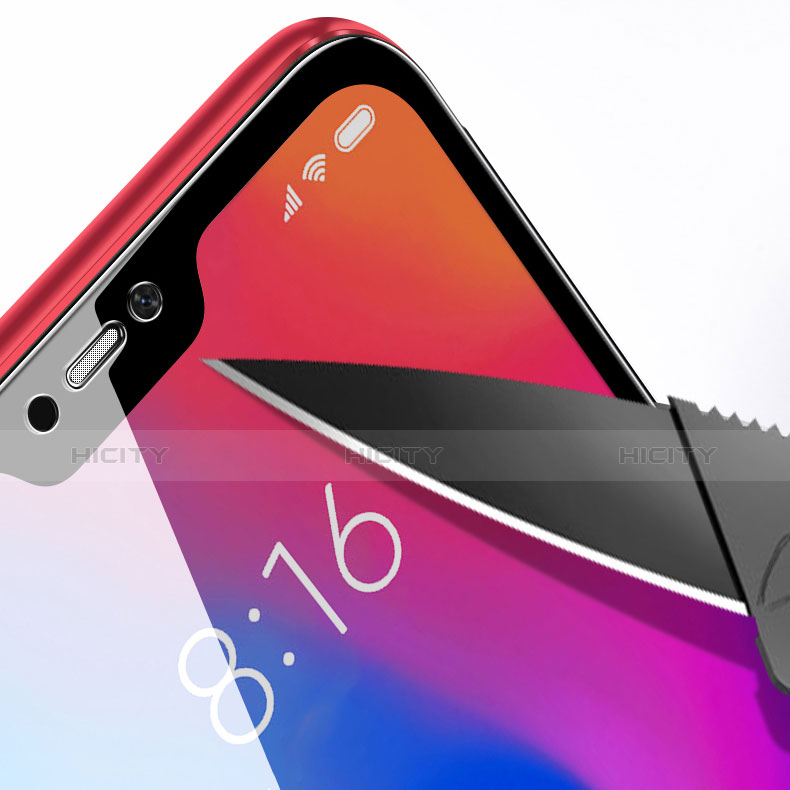 Pellicola in Vetro Temperato Protettiva Proteggi Schermo Film T01 per Xiaomi Redmi 6 Pro Chiaro