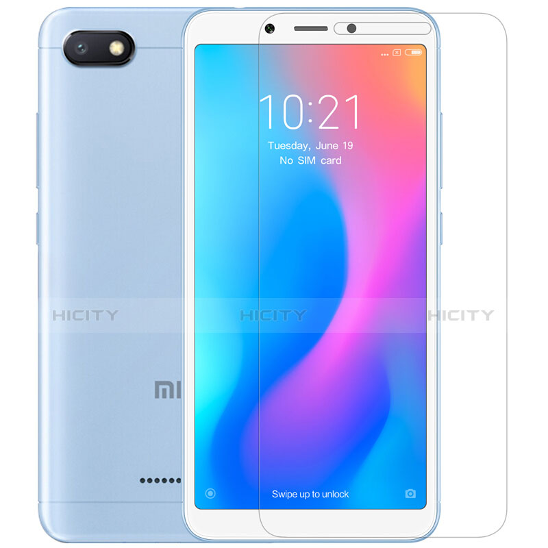 Pellicola in Vetro Temperato Protettiva Proteggi Schermo Film T01 per Xiaomi Redmi 6A Chiaro