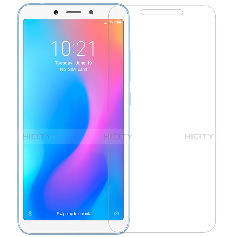 Pellicola in Vetro Temperato Protettiva Proteggi Schermo Film T01 per Xiaomi Redmi 6A Chiaro