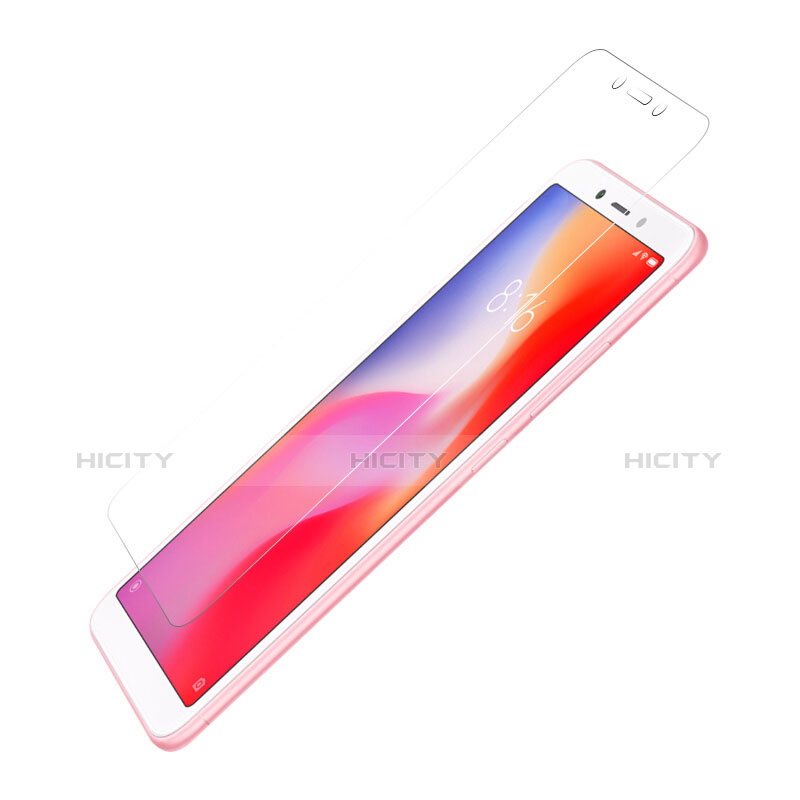 Pellicola in Vetro Temperato Protettiva Proteggi Schermo Film T02 per Xiaomi Redmi 6A Chiaro