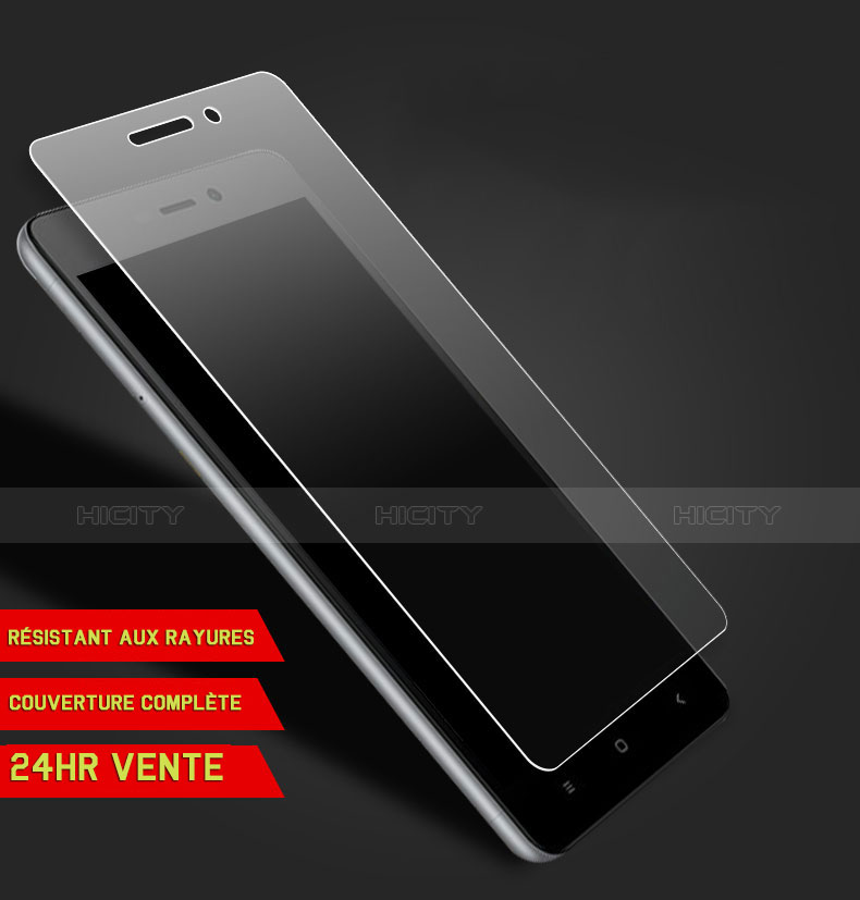 Pellicola in Vetro Temperato Protettiva Proteggi Schermo Film T03 per Xiaomi Redmi 3 Chiaro
