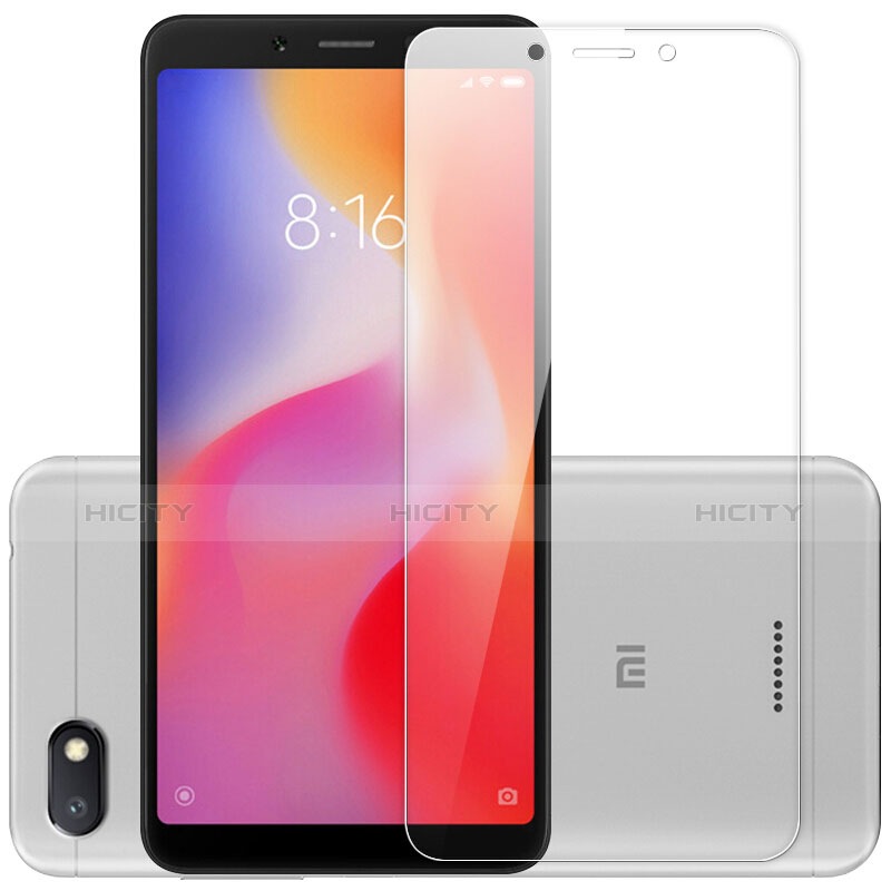 Pellicola in Vetro Temperato Protettiva Proteggi Schermo Film T03 per Xiaomi Redmi 6A Chiaro