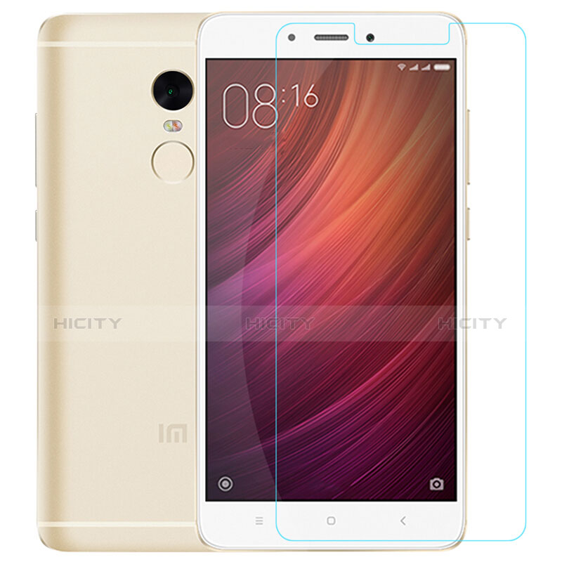 Pellicola in Vetro Temperato Protettiva Proteggi Schermo Film T03 per Xiaomi Redmi Note 4X Chiaro