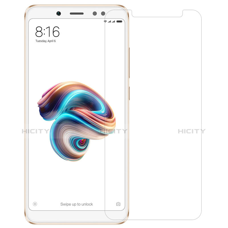 Pellicola in Vetro Temperato Protettiva Proteggi Schermo Film T03 per Xiaomi Redmi Note 5 Chiaro