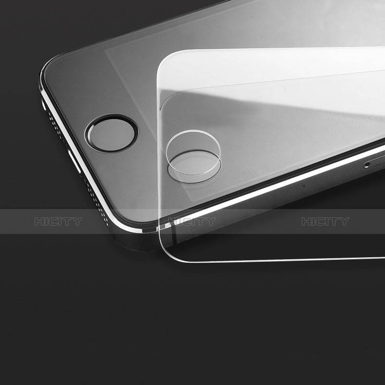 Pellicola in Vetro Temperato Protettiva Proteggi Schermo Film T04 per Apple iPhone 5S Chiaro