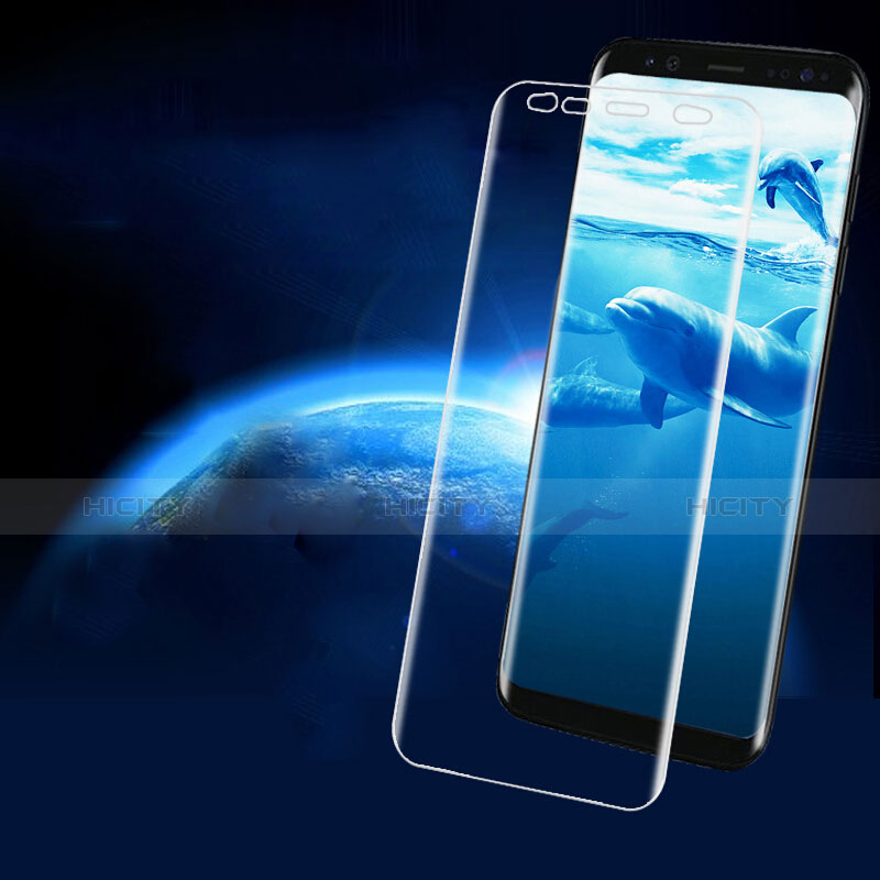 Pellicola in Vetro Temperato Protettiva Proteggi Schermo Film T05 per Samsung Galaxy S8 Chiaro