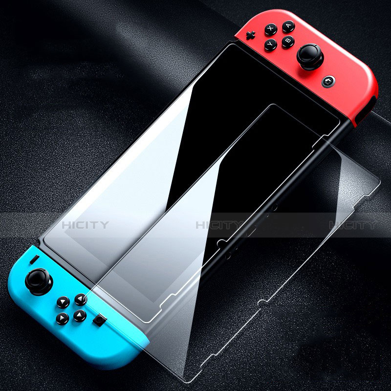 Pellicola in Vetro Temperato Protettiva Proteggi Schermo Film T06 per Nintendo Switch Chiaro