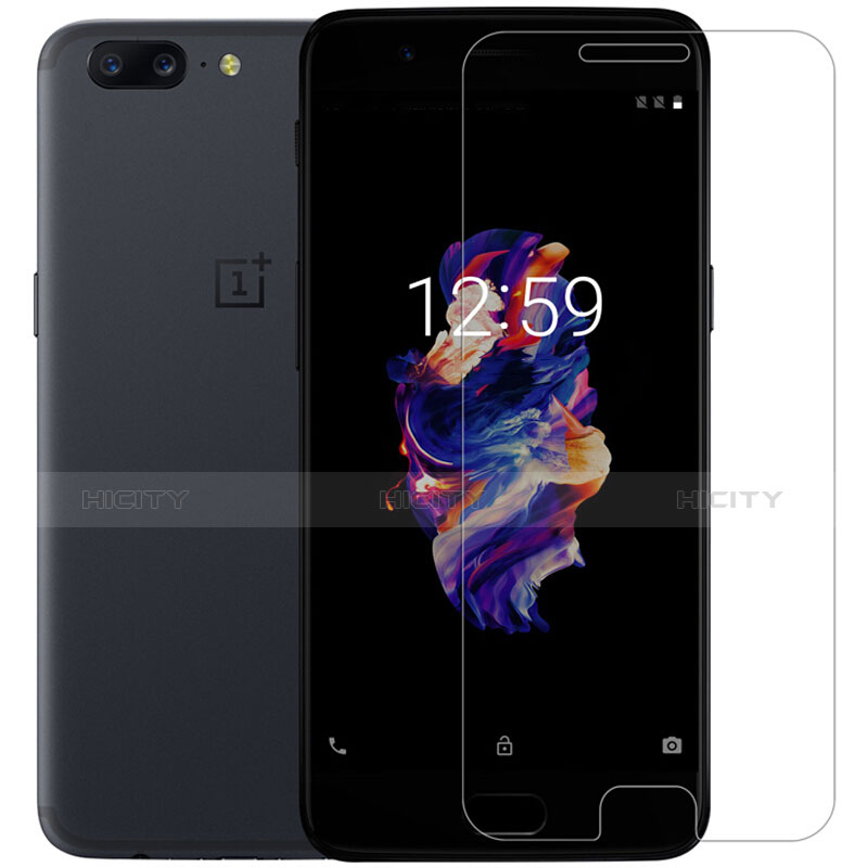 Pellicola in Vetro Temperato Protettiva Proteggi Schermo Film T07 per OnePlus 5 Chiaro