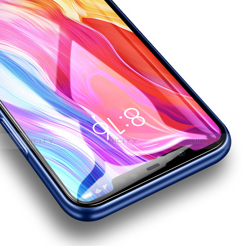 Pellicola in Vetro Temperato Protettiva Proteggi Schermo Film T08 per Xiaomi Mi 8 Chiaro