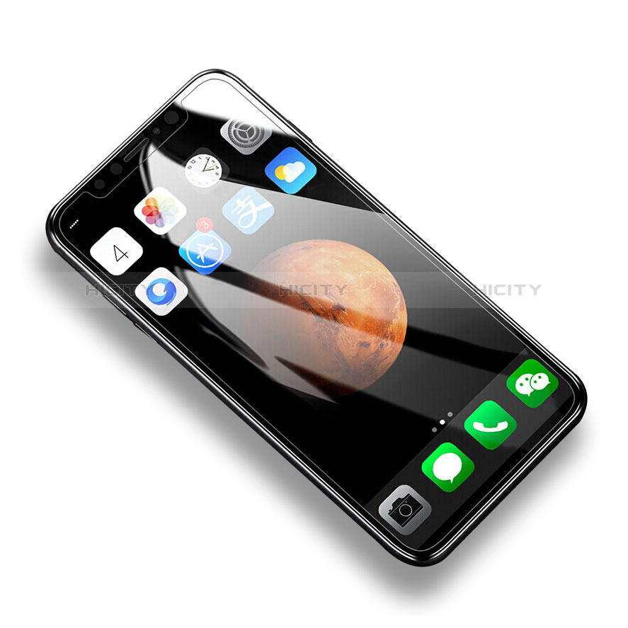 Pellicola in Vetro Temperato Protettiva Proteggi Schermo Film T16 per Apple iPhone X Chiaro