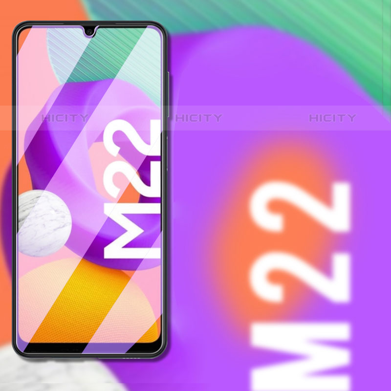 Pellicola in Vetro Temperato Protettiva Proteggi Schermo Film T19 per Samsung Galaxy M22 4G Chiaro