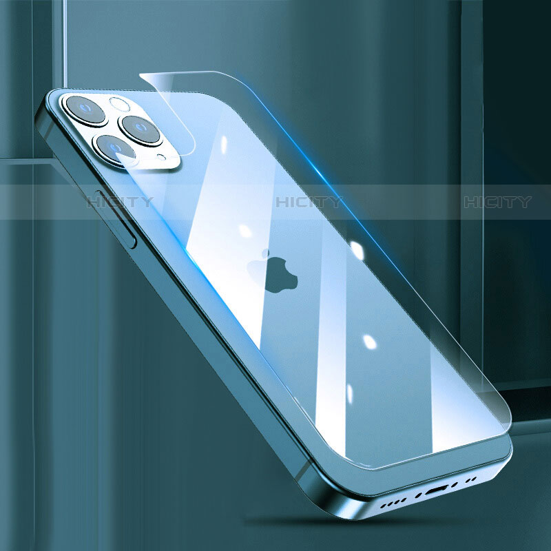 Pellicola in Vetro Temperato Protettiva Retro Proteggi Schermo Film B01 per Apple iPhone 13 Pro Max Chiaro