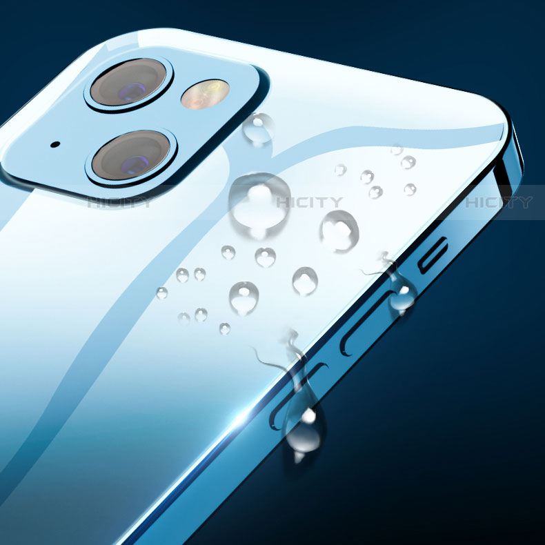 Pellicola in Vetro Temperato Protettiva Retro Proteggi Schermo Film B02 per Apple iPhone 13 Mini Chiaro