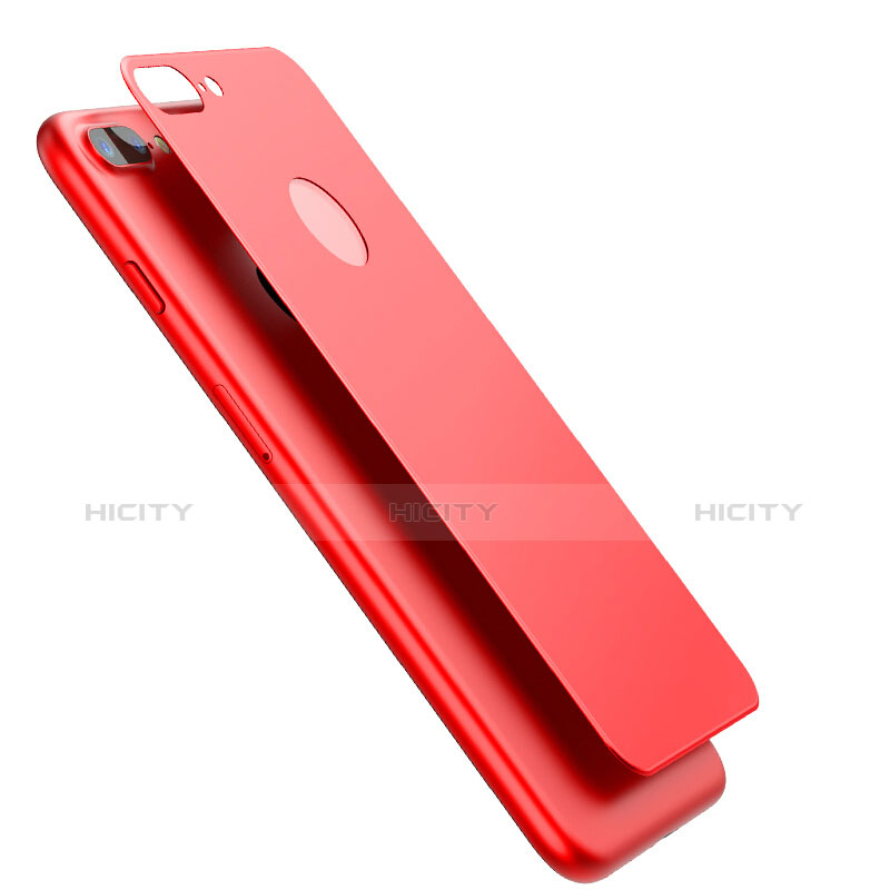 Pellicola in Vetro Temperato Protettiva Retro Proteggi Schermo Film per Apple iPhone 8 Plus Rosso