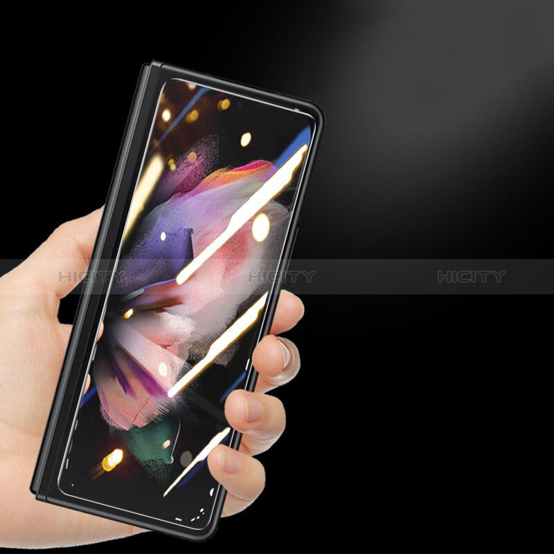 Pellicola Protettiva Film Integrale Privacy Proteggi Schermo S01 per Samsung Galaxy Z Fold3 5G Chiaro