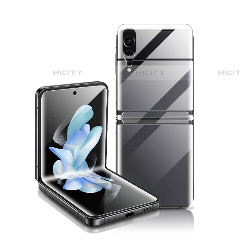Pellicola Protettiva Fronte e Retro Proteggi Schermo Film C03 per Samsung Galaxy Z Flip4 5G Chiaro