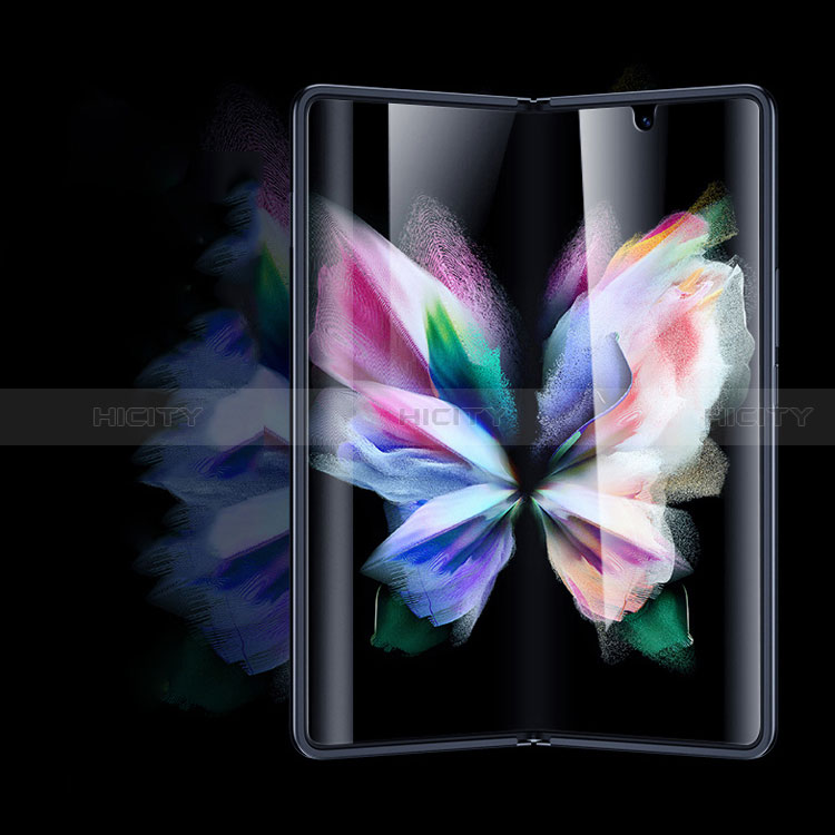 Pellicola Protettiva Fronte e Retro Proteggi Schermo Film F02 per Samsung Galaxy Z Fold3 5G Chiaro