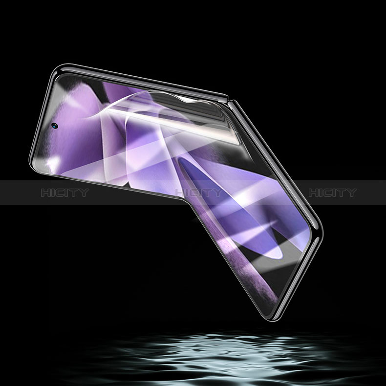 Pellicola Protettiva Fronte e Retro Proteggi Schermo Film F03 per Samsung Galaxy Z Flip3 5G Chiaro