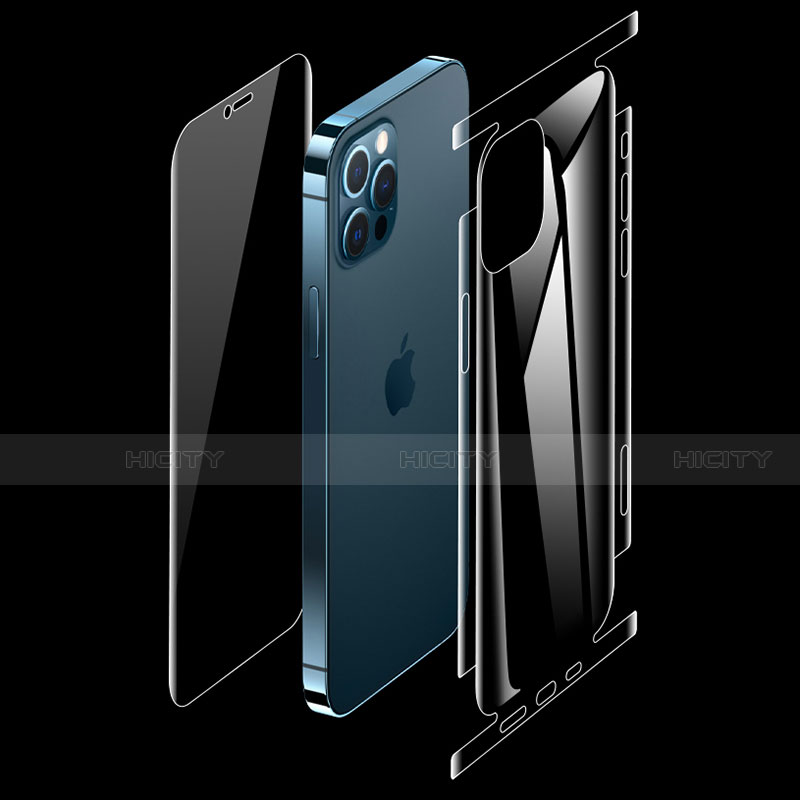 Pellicola Protettiva Fronte e Retro Proteggi Schermo Film per Apple iPhone 12 Pro Chiaro