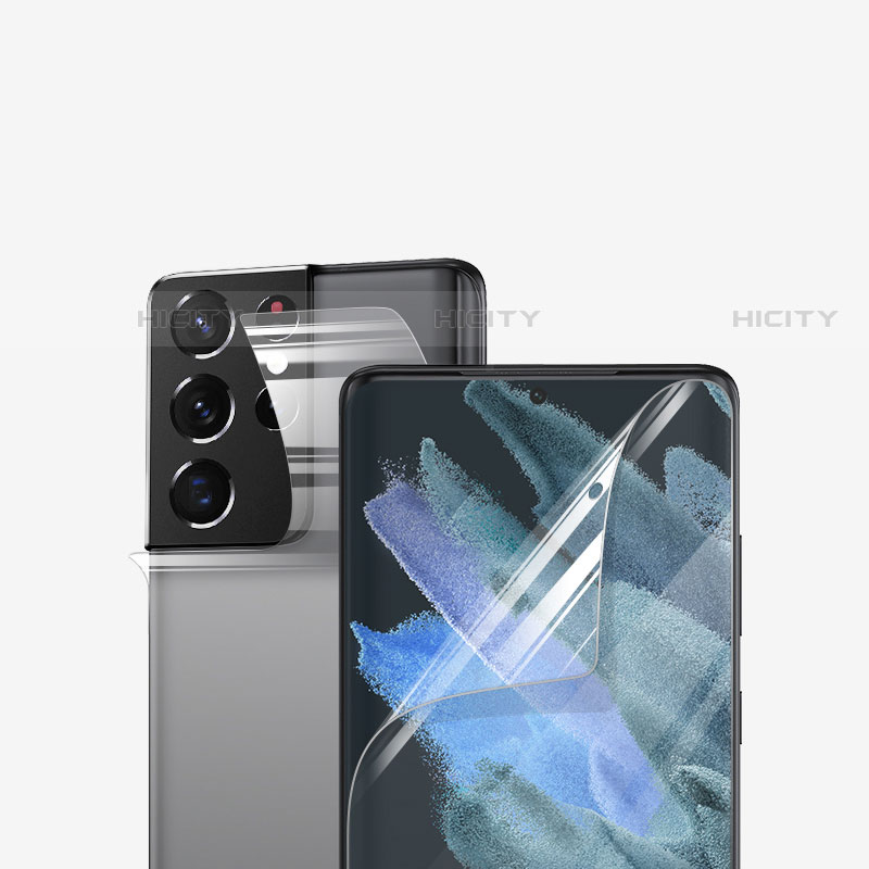 Pellicola Protettiva Fronte e Retro Proteggi Schermo Film per Samsung Galaxy S22 Ultra 5G Chiaro