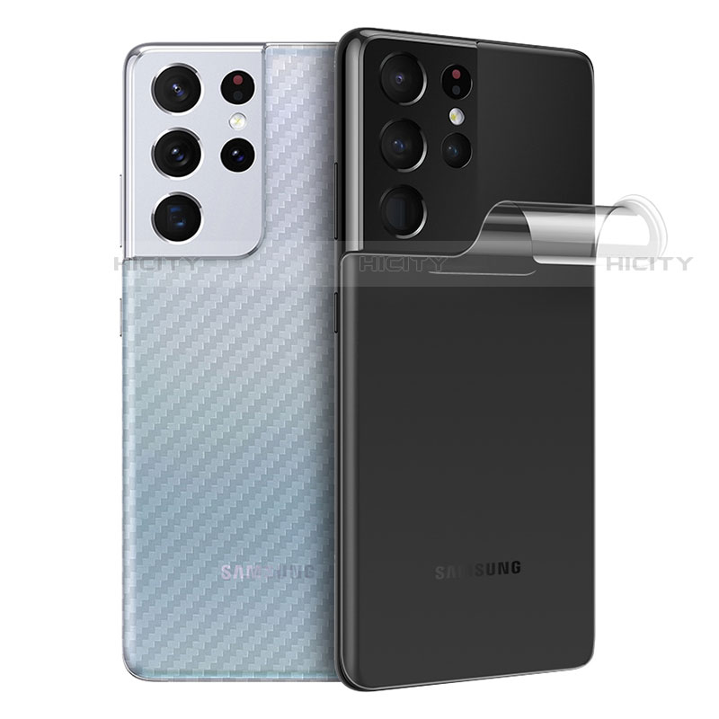 Pellicola Protettiva Retro Proteggi Schermo Film B01 per Samsung Galaxy S22 Ultra 5G Chiaro