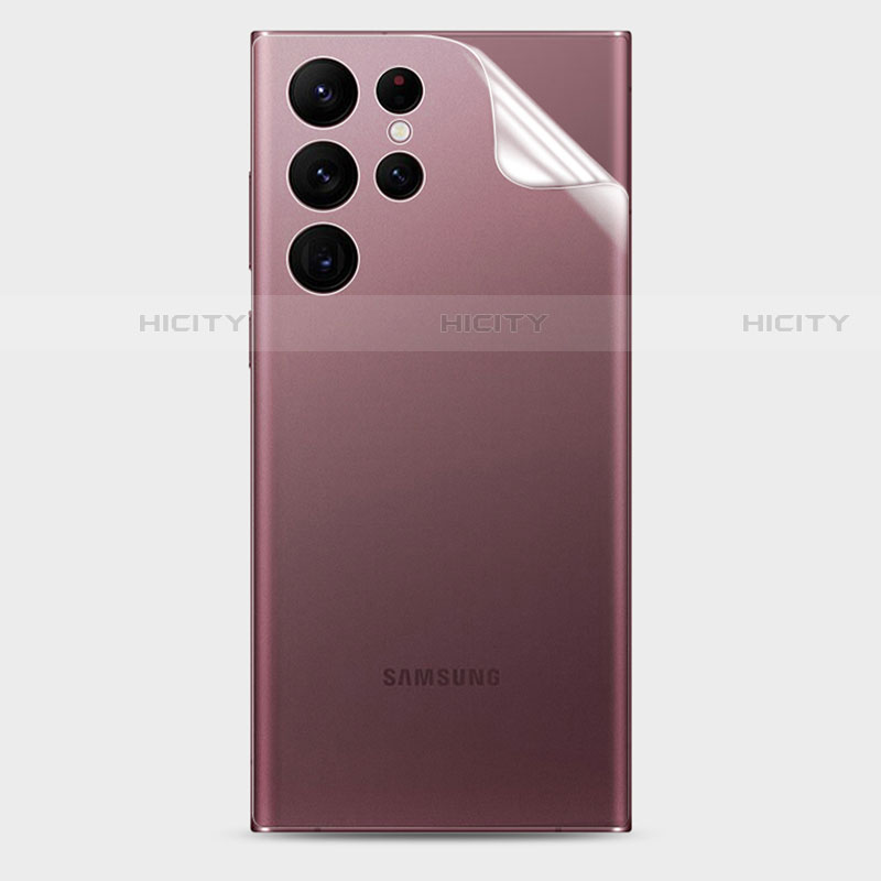 Pellicola Protettiva Retro Proteggi Schermo Film per Samsung Galaxy S23 Ultra 5G Chiaro