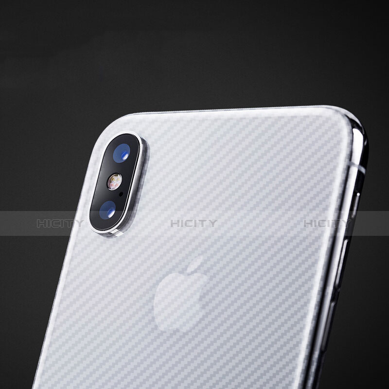 Pellicola Protettiva Retro Proteggi Schermo Film Z02 per Apple iPhone Xs Max Chiaro