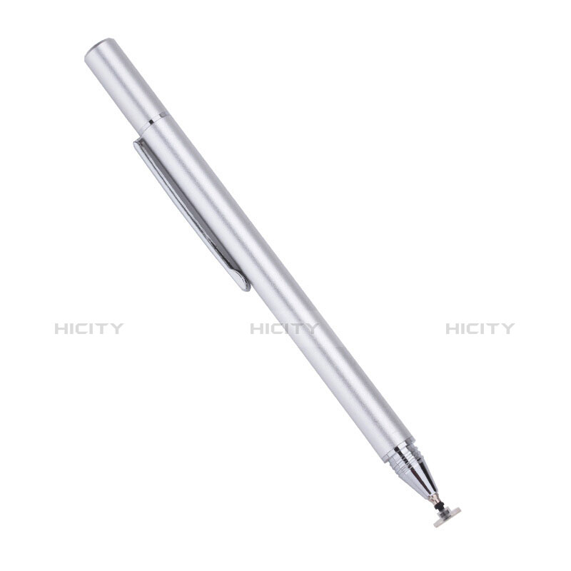 Penna Pennino Pen Touch Screen Capacitivo Alta Precisione Universale P12 Argento