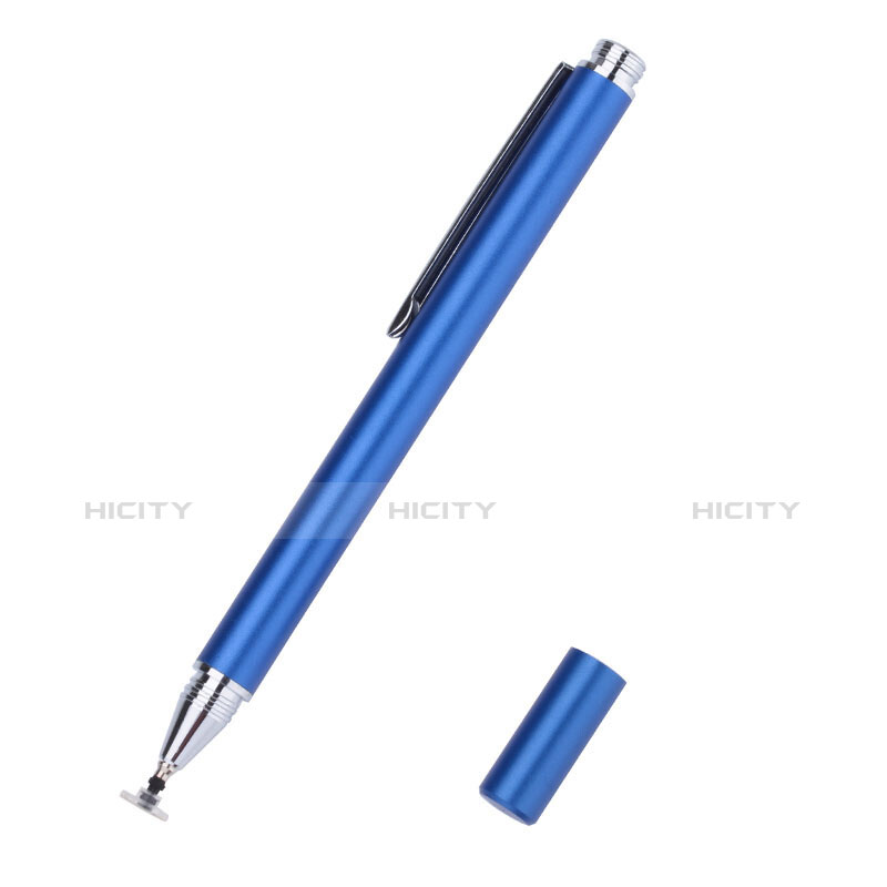 Penna Pennino Pen Touch Screen Capacitivo Alta Precisione Universale P12 Blu