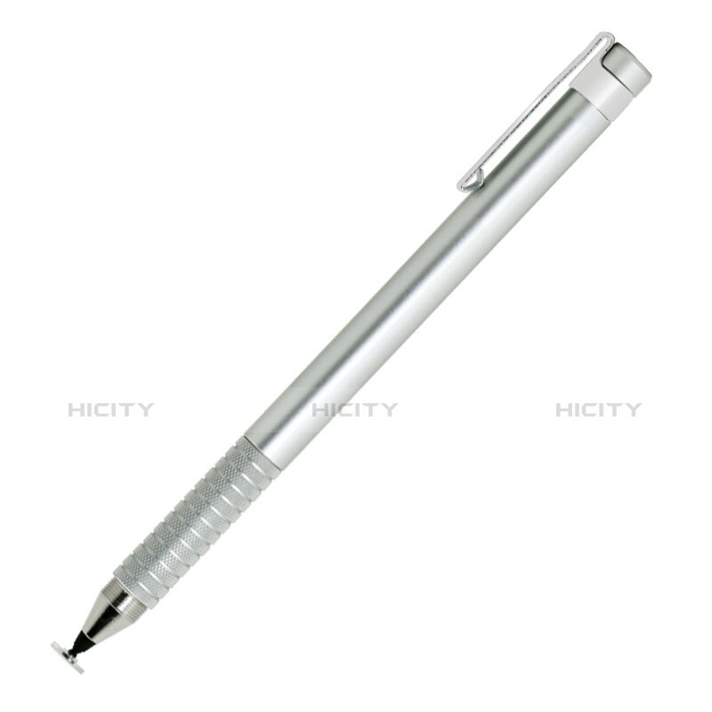 Penna Pennino Pen Touch Screen Capacitivo Alta Precisione Universale P14 Argento