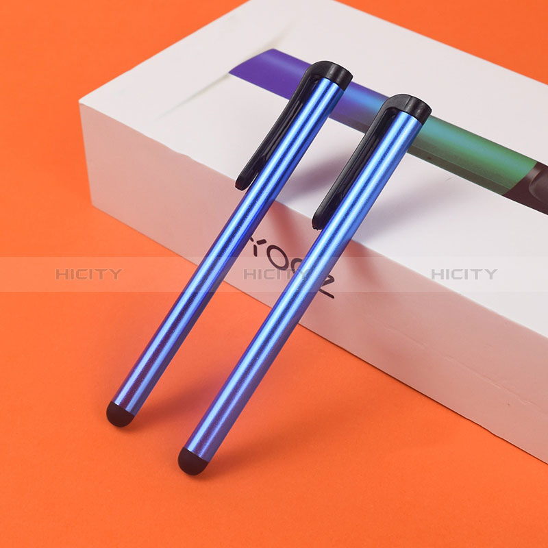 Penna Pennino Pen Touch Screen Capacitivo Universale 2PCS H02 Blu