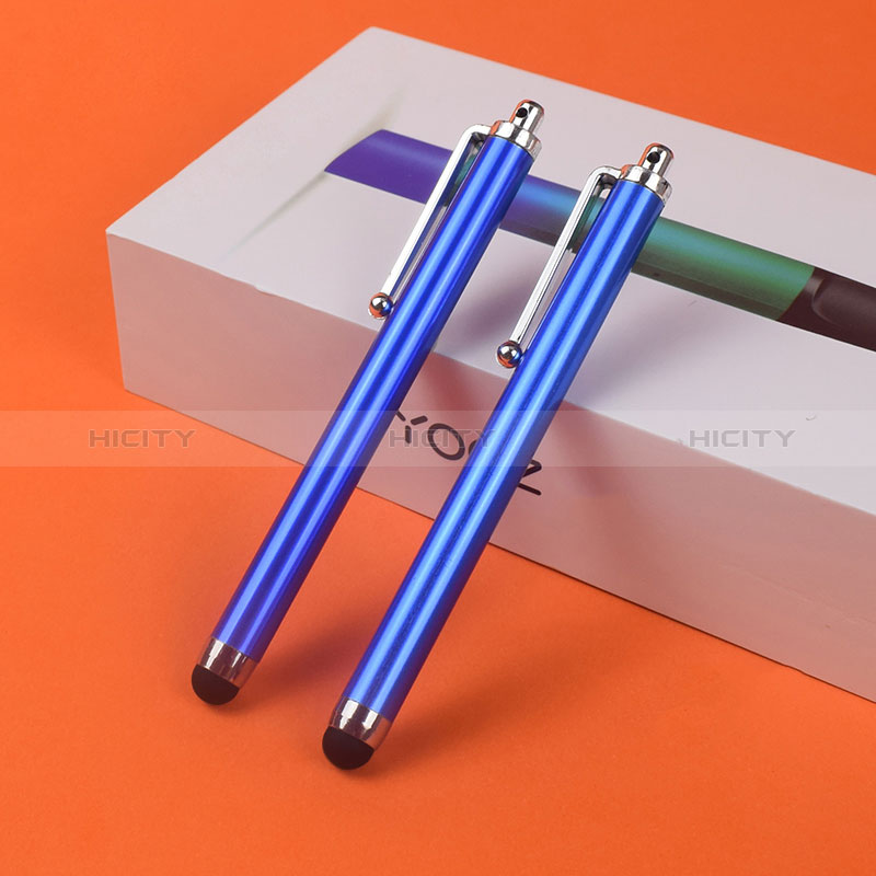 Penna Pennino Pen Touch Screen Capacitivo Universale 2PCS H03 Blu