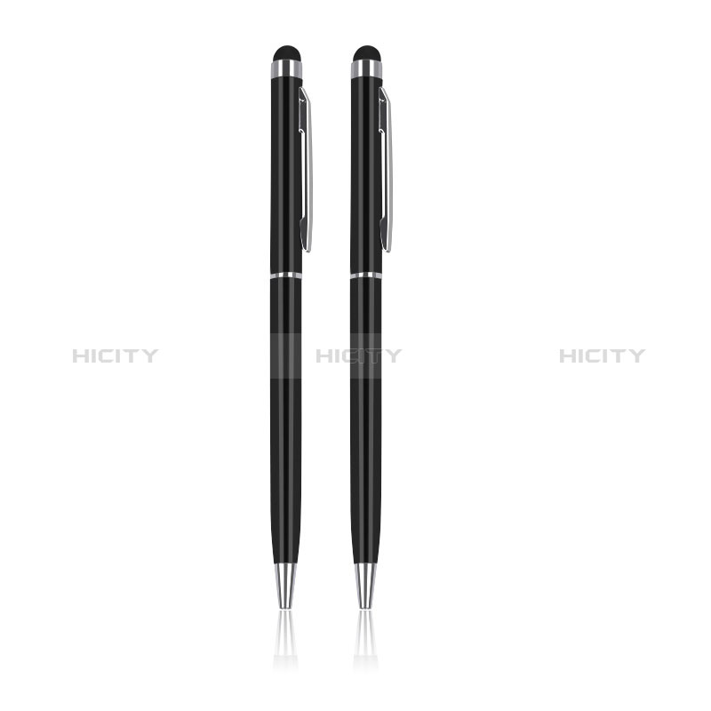 Penna Pennino Pen Touch Screen Capacitivo Universale 2PCS H05 Nero