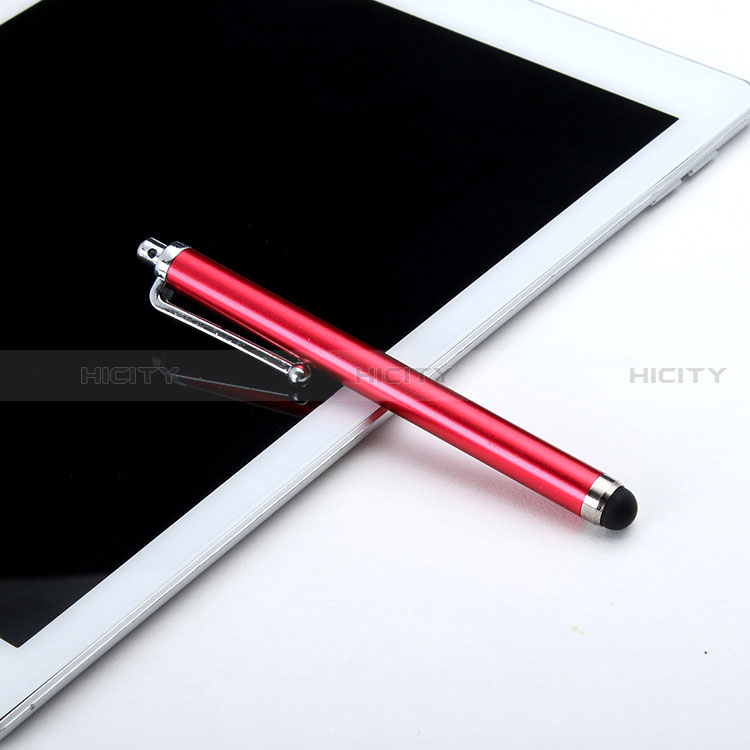Penna Pennino Pen Touch Screen Capacitivo Universale H08 Rosso
