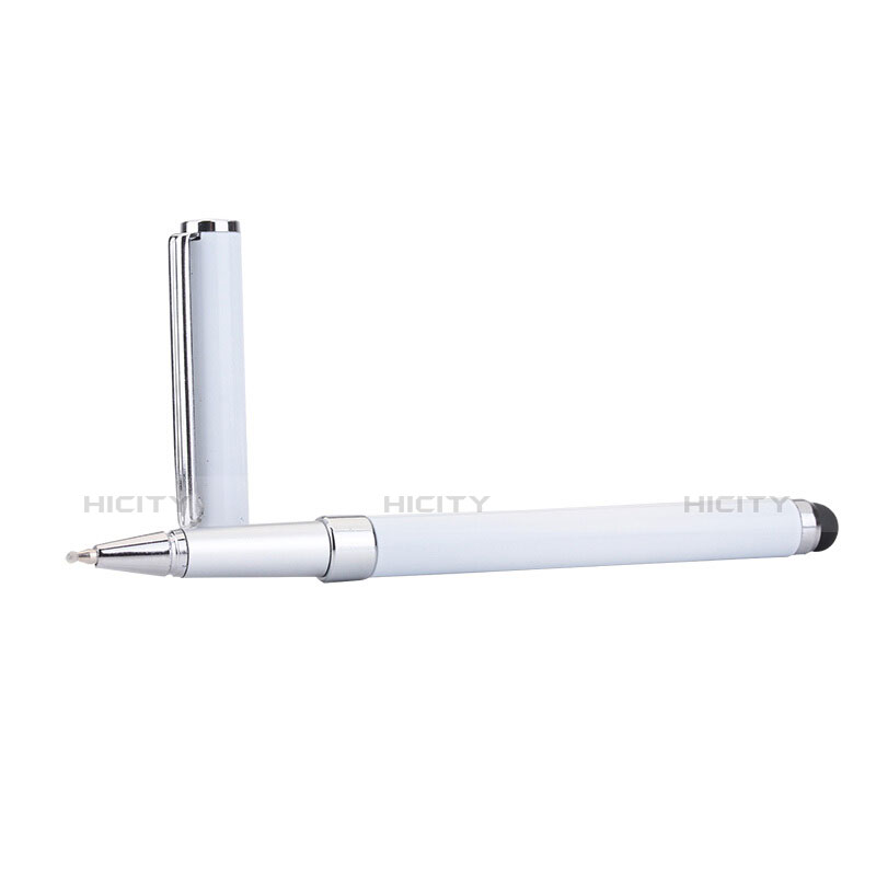 Penna Pennino Pen Touch Screen Capacitivo Universale P04 Bianco