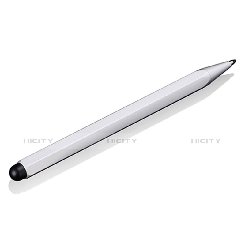 Penna Pennino Pen Touch Screen Capacitivo Universale P08 Argento