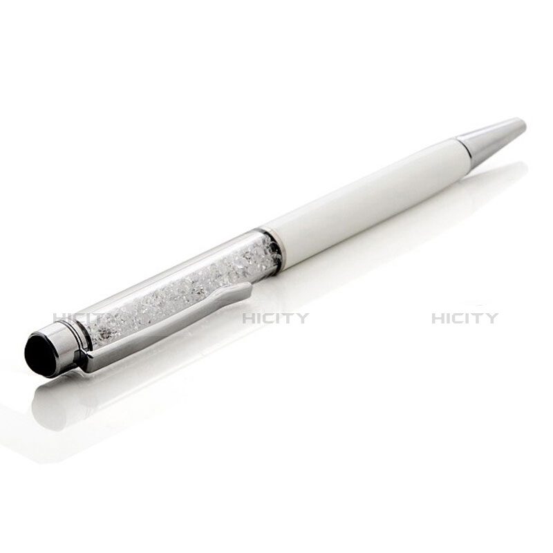 Penna Pennino Pen Touch Screen Capacitivo Universale P09 Bianco