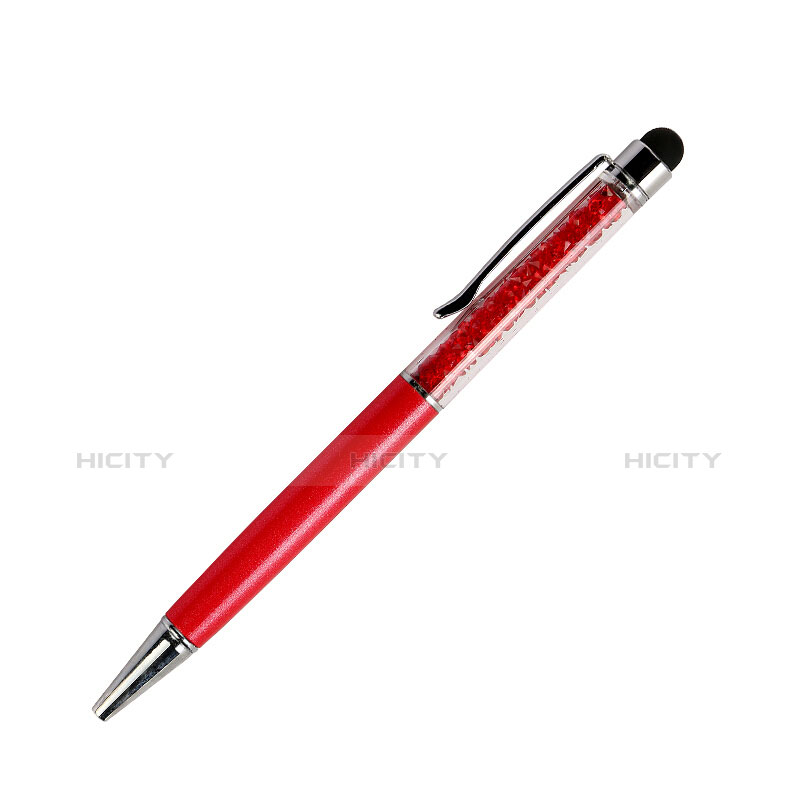 Penna Pennino Pen Touch Screen Capacitivo Universale P09 Rosso